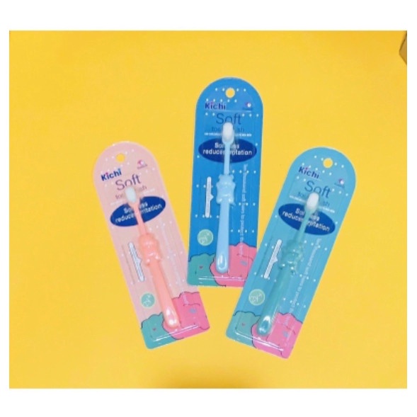 Bàn chải đánh răng xuất Nhật cho bé 1-3 tuổi mềm mại