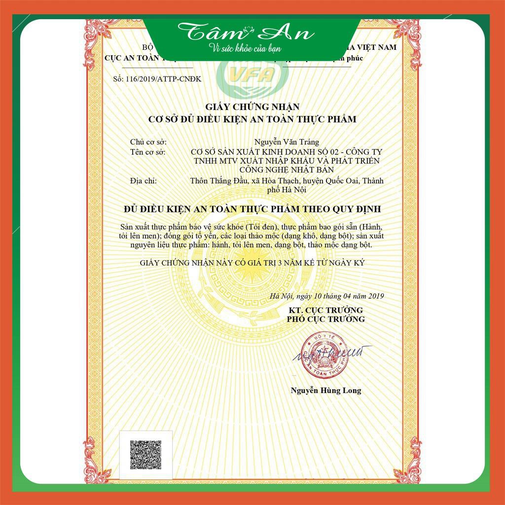 [TÂM AN - CHÍNH HÃNG] TỎI ĐEN KOCHI CÔ ĐƠN 36G NGUYÊN VỎ ĂN NGAY VÀ BÓC VỎ NGÂM RƯỢU/MẬT ONG 100G | BigBuy360 - bigbuy360.vn