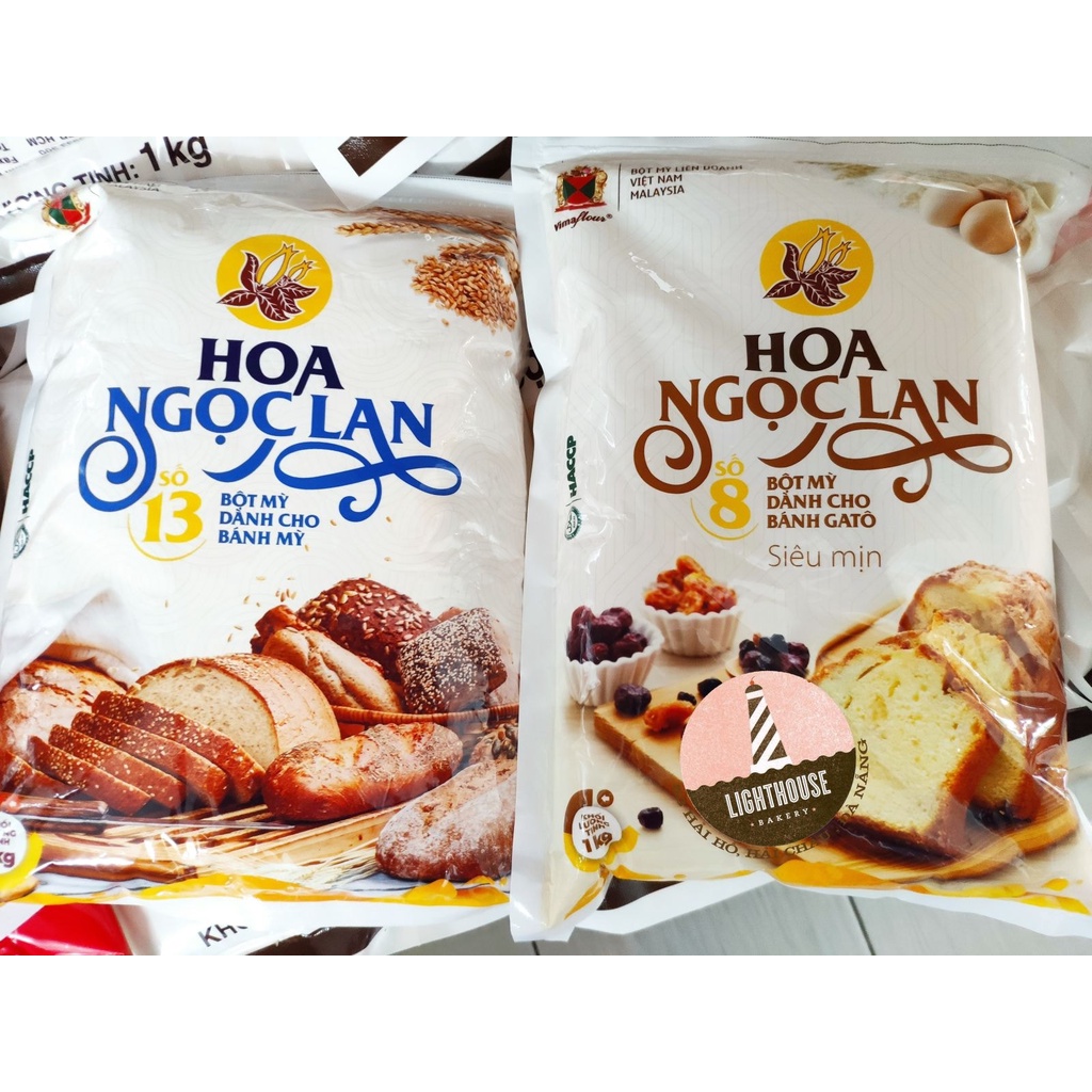 Bột mì Hoa Ngọc Lan 1kg - 3 loại
