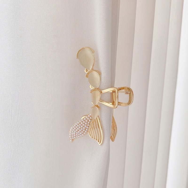 Kẹp Tóc Hình Cá Mập Bằng Hợp Kim Thời Trang Hàn Quốc