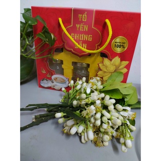 Túi giấy đựng 6 hũ yến chưng 70ml (có khay và quai xách)