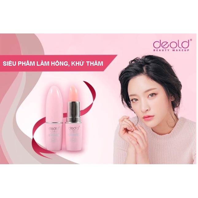 Son Dưỡng Chống Thâm Làm Hồng Môi - Deold Natural Blossom Lip Balm 3.3g
