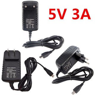 Bộ sạc chuyển đổi 5V 3A Micro USB AC Cho Raspberry Pi /Switch