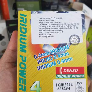 BUGI Ô TÔ DENSO IRIDIUM SX TẠI NHẬT