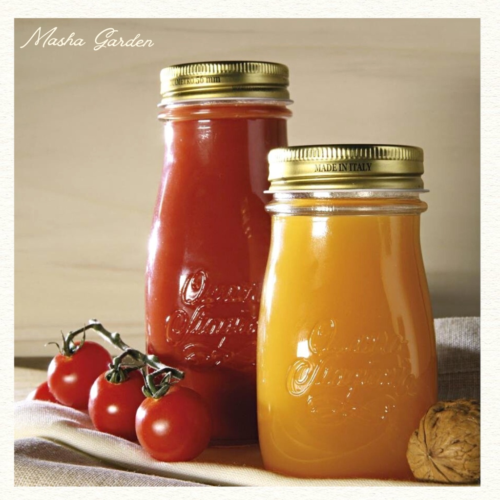 Chai Thủy Tinh Không Chì Nhập Khẩu Italia 200ml - 1000ml | Masha Garden