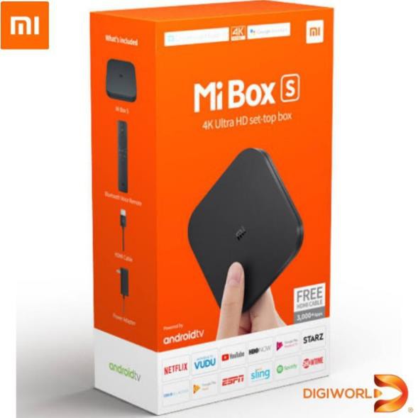 LN123 Android Tivi Box Xiaomi MiBox S 4K (MDZ-22-AB)