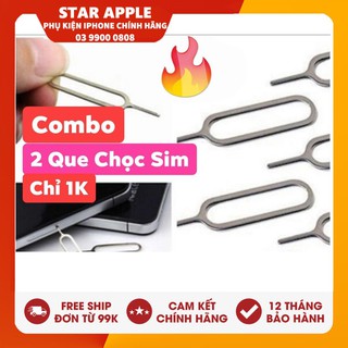 Que Chọc Sim Chỉ 1K - Freeship - Phụ Kiện iPhone Chính Hãng
