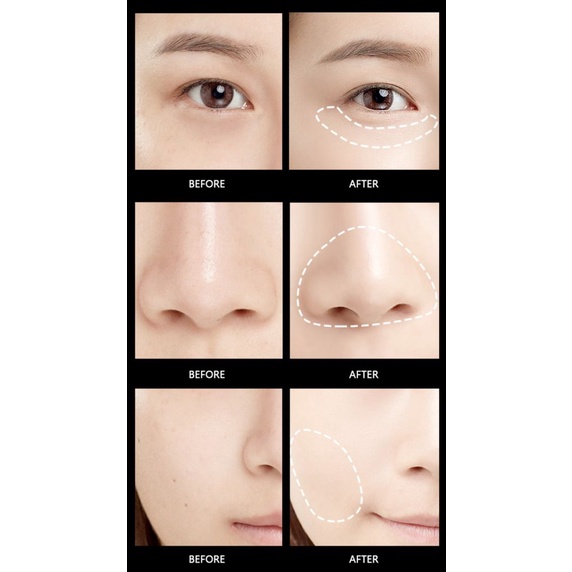 Bút che khuyết điểm dạng lỏng dưỡng ẩm che phủ quầng thâm hiệu quả
 | BigBuy360 - bigbuy360.vn