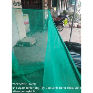 Vèo nuôi ếch, ốc lưới 3 ly 2x4x1.5m