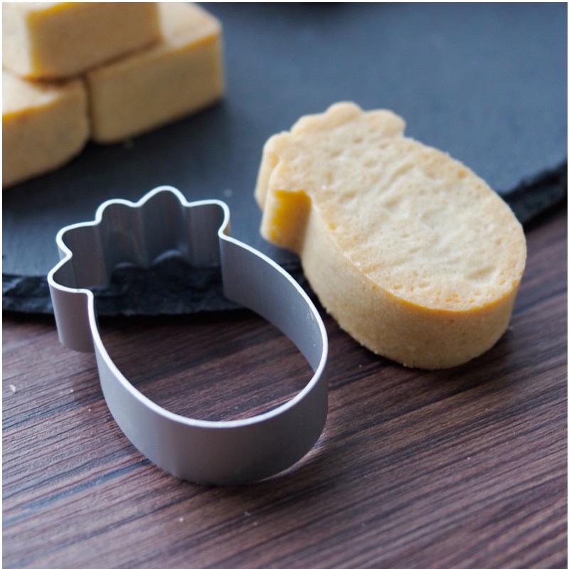 Khuôn nhấn bánh dứa các hình