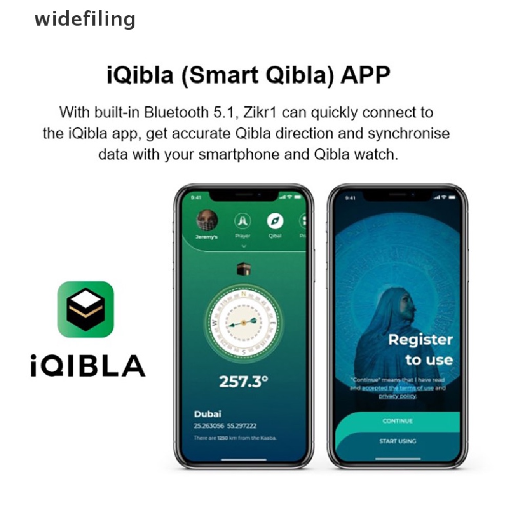 Máy đếm thông minh kỹ thuật số Zikr Tasbeeh có 5 màu thời trang cho người Hồi giáo