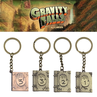 Móc Khóa Nhật Ký Hình Gravity Falls Journal 3 Grotesque Town Dipu