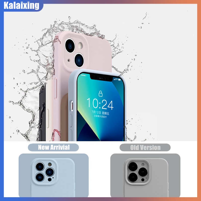 【Có Logo】Ốp Điện Thoại Silicon Mềm Chống Sốc Sang Trọng Cho iPhone 14 Pro Max 14 Plus 14Pro 14Plus