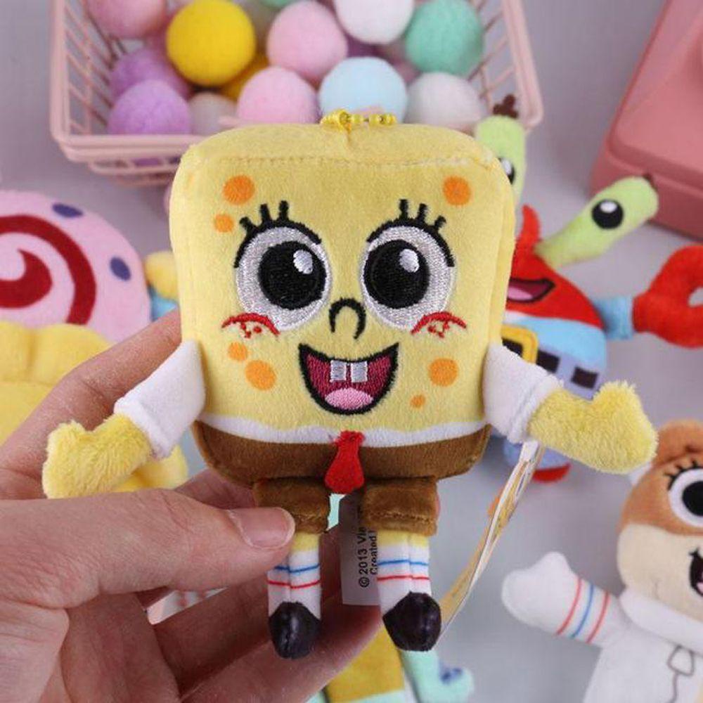 Thú Nhồi Bông Hình Spongebob Trang Trí Hành Lý / Đồ Chơi Mềm Mại