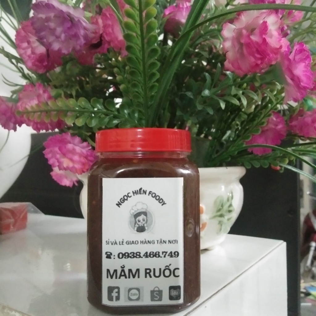 Mắm ruốc pha sẵn, đặc sản Phan Thiết nhà làm, đảm bảo thơm ngon 1 hủ 300g Ngọc Hiển Foody