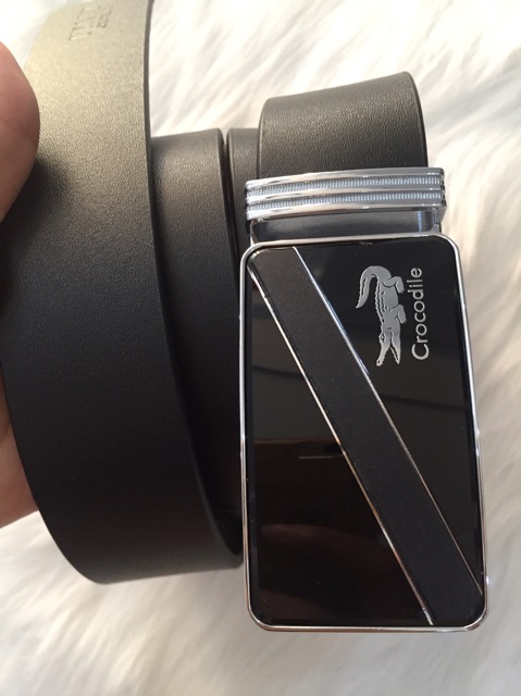 Thắt lưng nam da thật đầu kéo