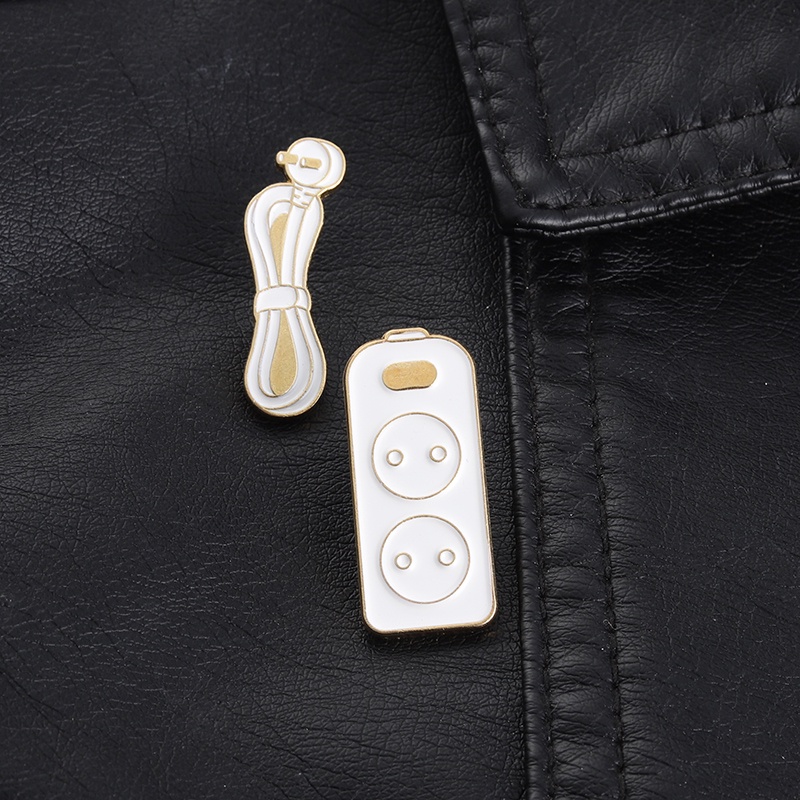 Ghim Cài Áo Kim Loại Tráng Men Họa Tiết Hoạt Hình Dễ Thương Đa Ứng Dụng