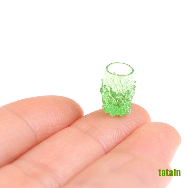 Set 4 Mô Hình Cốc Nước Mini Tỉ Lệ 1: 12 Trang Trí Nhà Búp Bê