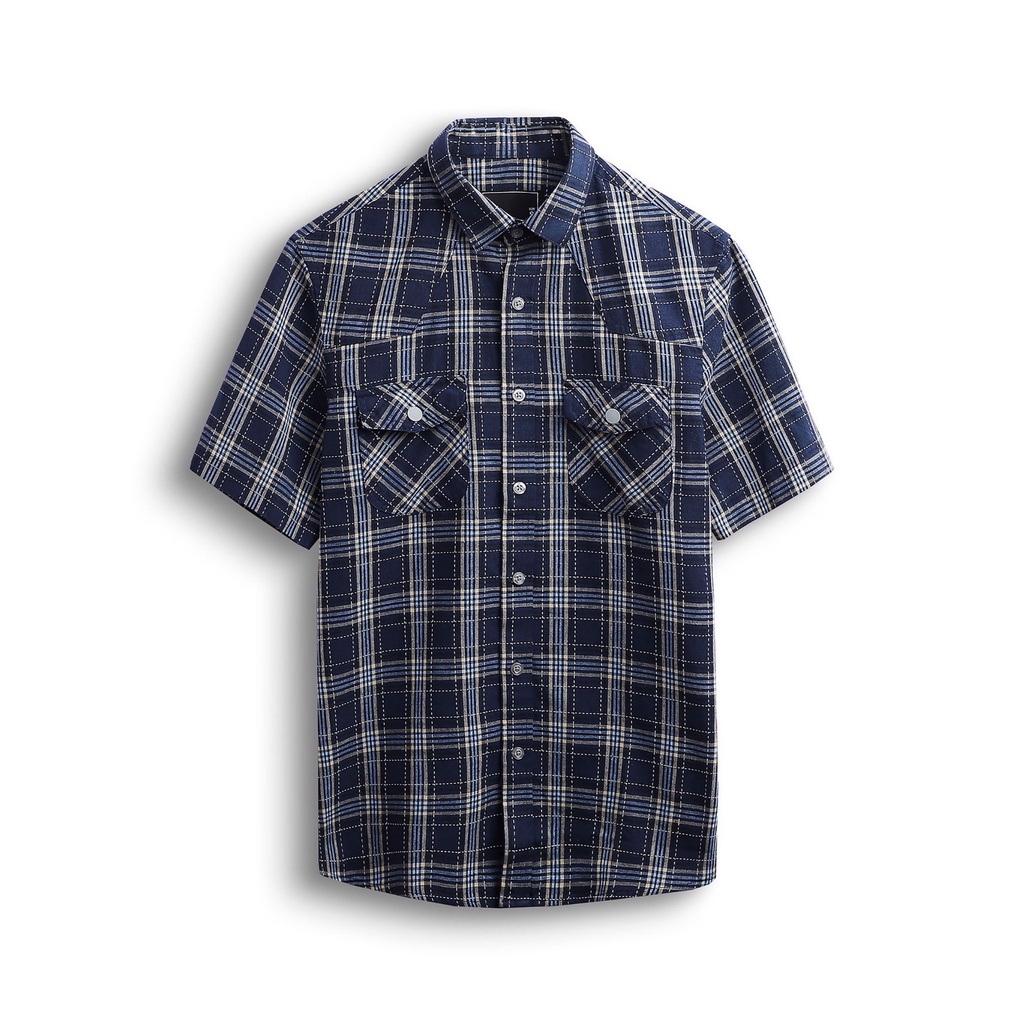 Áo Sơ Mi Nam , INF 21 Caro 4M , Chất vải Cotton Thoải Mái, SM005765, SOMEHOW