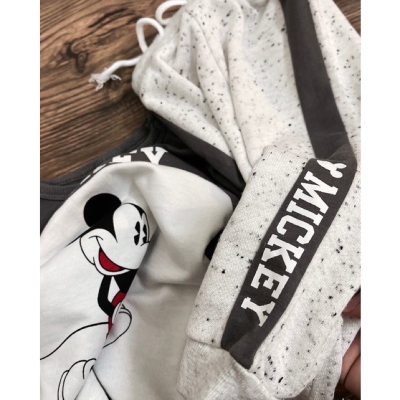 Bộ nỉ Micky da cá xuất dư bé trai