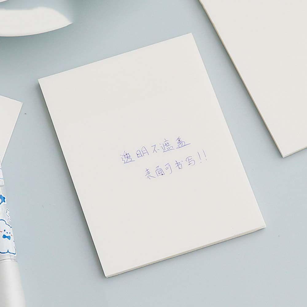 Giấy Ghi Chú Trong Suốt Chống Thấm Nước Tiện Dụng