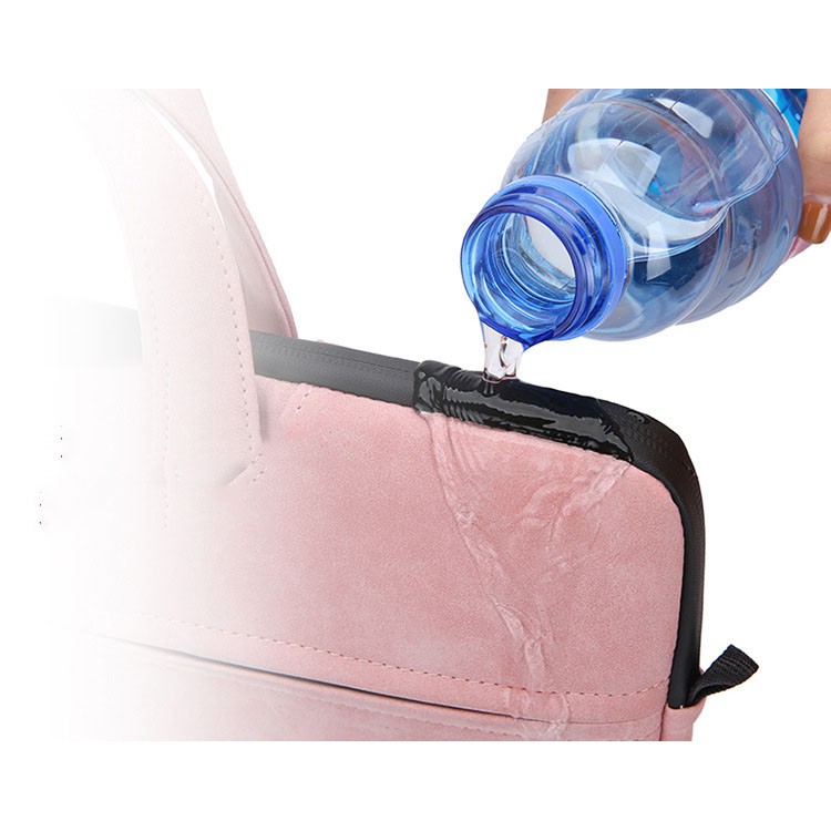 Túi chống sốc chống nước Macbook Laptop da thời trang 2020 (có quai xách, quai đeo)
