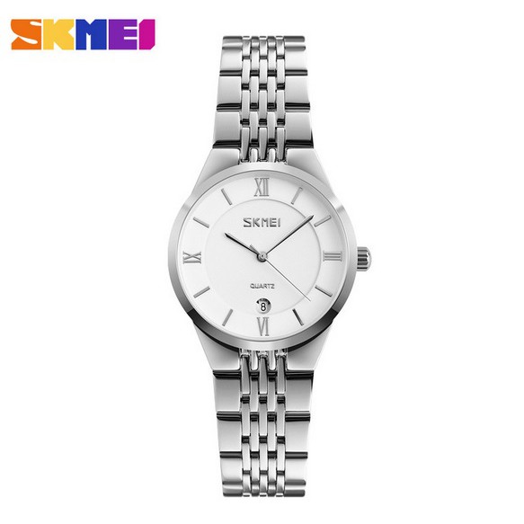Đồng hồ nữ siêu mỏng dây thép không gỉ Skmei 9139