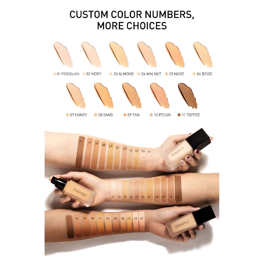 [Hàng mới về] Kem nền Stagenius SPF30 7ml che phủ toàn diện với hiệu ứng lì tinh tế che khuyết điểm hiệu quả | BigBuy360 - bigbuy360.vn