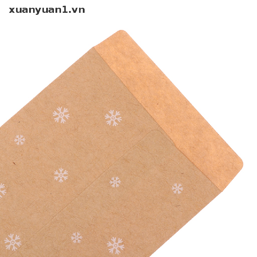 Set 48 Túi Giấy Đựng Bánh Kẹo Giáng Sinh