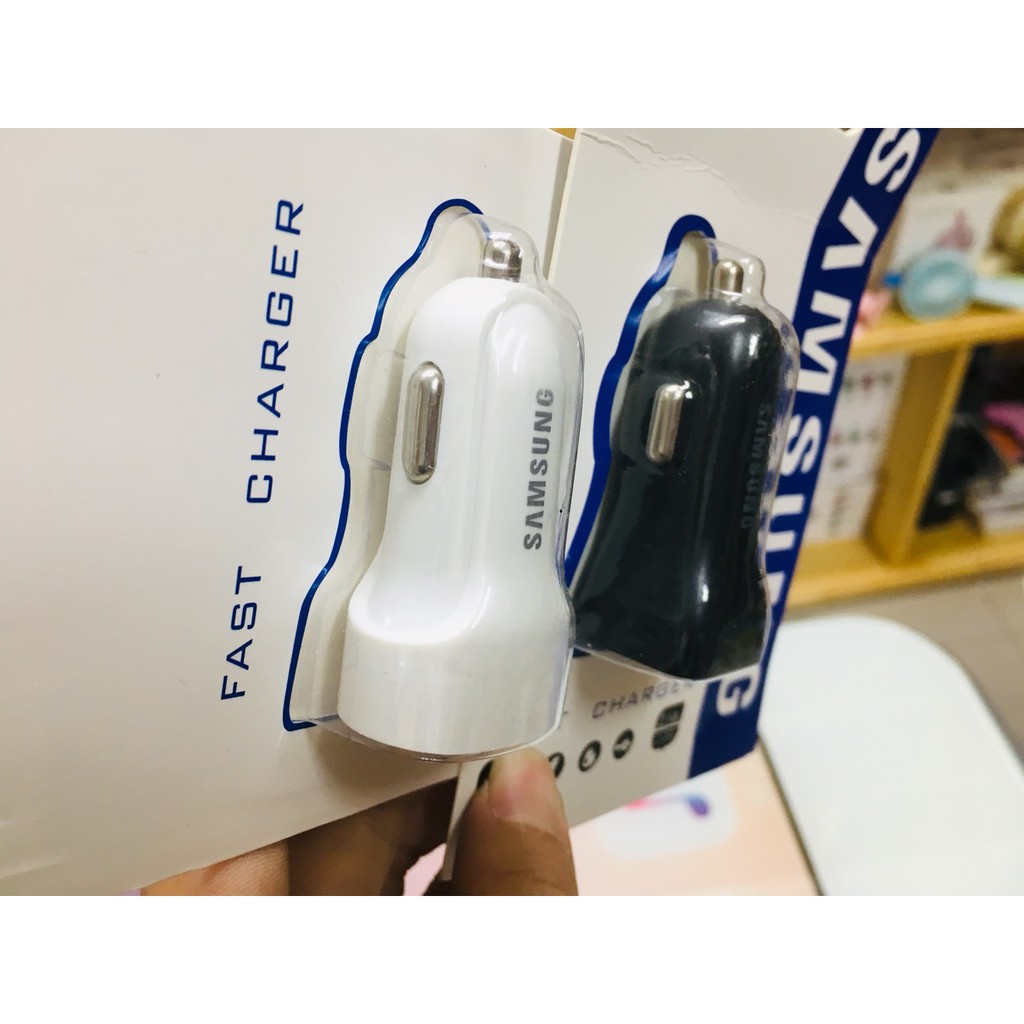 Tẩu ô tô samsung 2 cổng