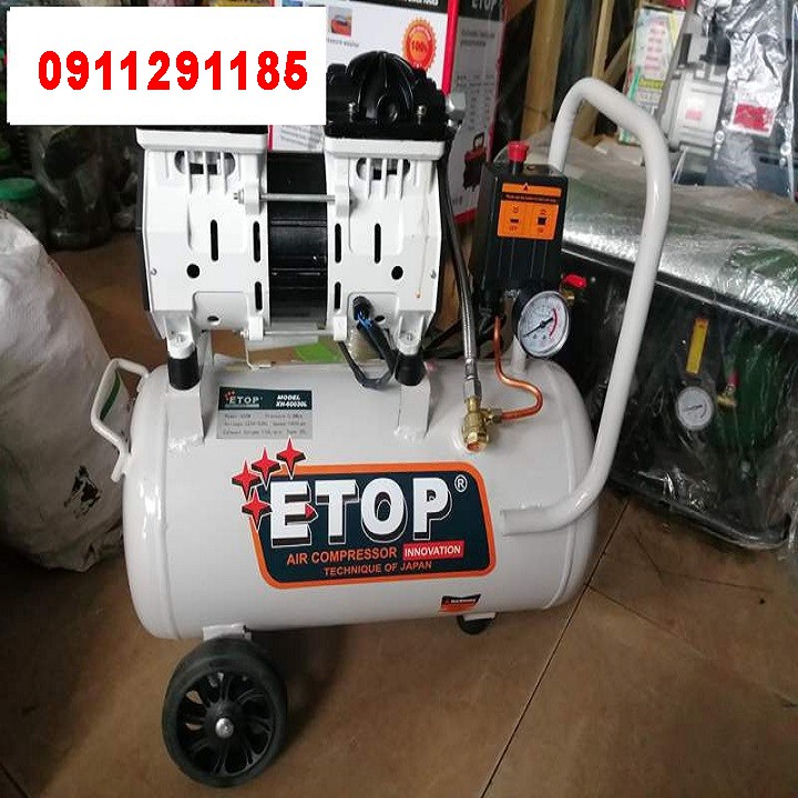 Máy nén khí không dầu Etop 30L