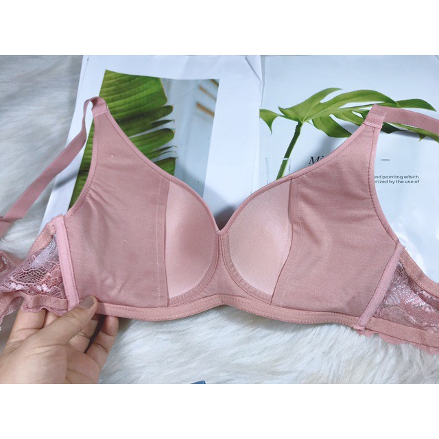 Áo lót không gọng quả tròn Beena 2133 - Áo ngực mang cực ôm hàng nhập khẩu Thái Lan | BigBuy360 - bigbuy360.vn