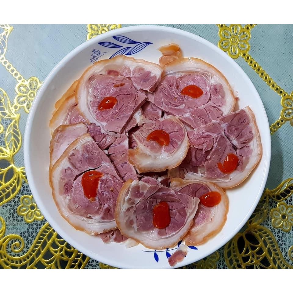 Chân giò hun khói nguyên bắp loại 1 bắp 400-500g