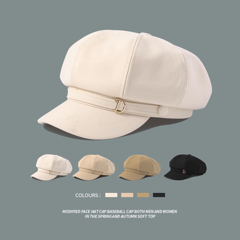 Mũ Beret Phong Cách Anh Quốc Cổ Điển Thời Trang Xuân Thu Cho Nữ