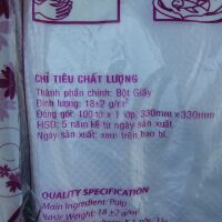 Combo 10 khăn giấy ăn chất dày dặn cực xịn