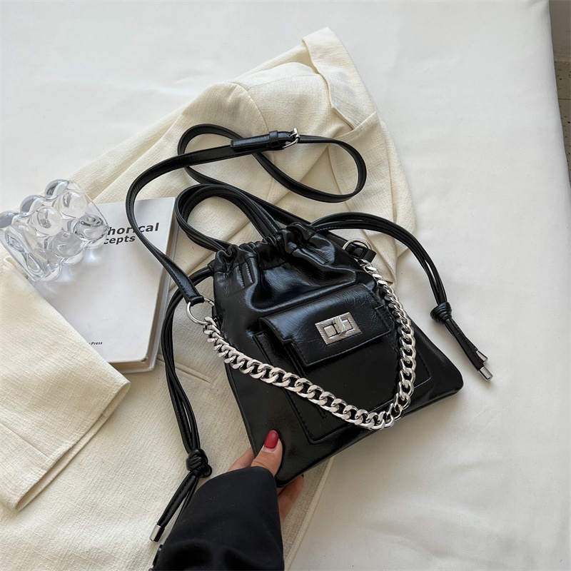 Túi Xách Bucket Thiết Kế Nhỏ Gọn Dễ Phối Đồ Thời Trang Cho Nữ