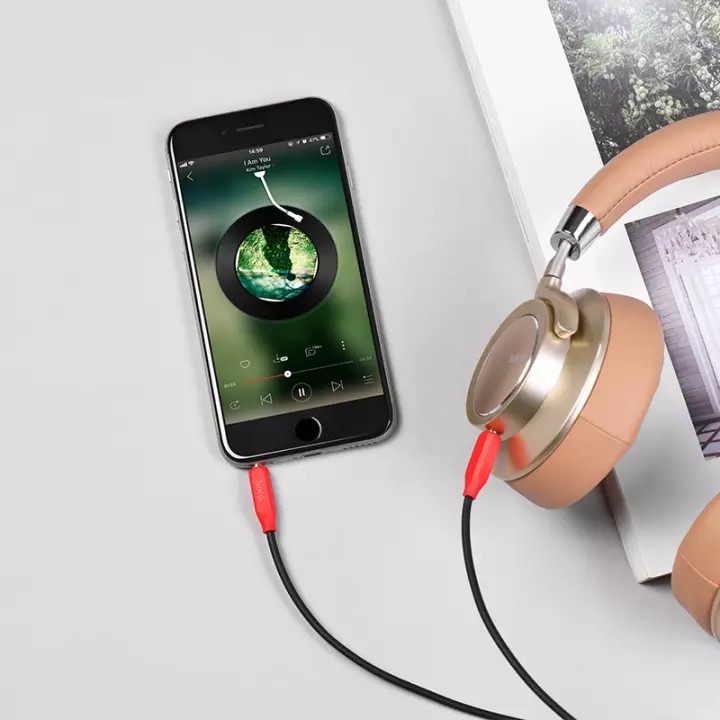 Dây Cáp Âm Thanh AUX HOCO UPA11 Cổng Kết Nối 3.5mm Dài 100cm - BẢO HÀNH 12 THÁNG 1 ĐỔI 1