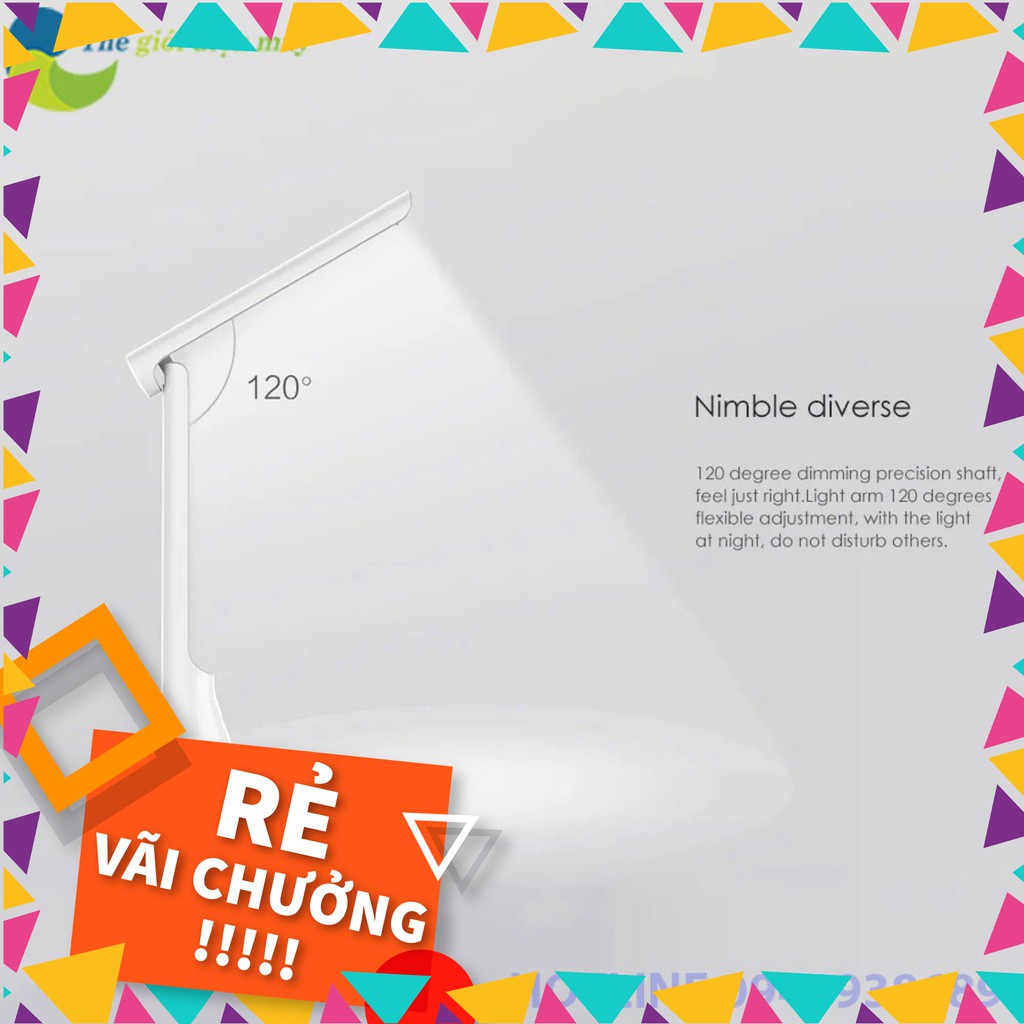 Đèn bàn học Xiaomi Yeelight YLTD11YL thời lượng pin tối đa lên đến 40h - Bảo hành 6 tháng - Shop Thế Giới Điện Máy [SALE