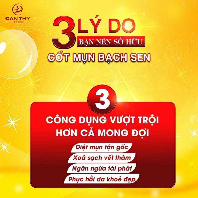 [RẺ VÔ ĐỊCH] Cốt Mụn Bạch Sen Lskin Đan Thy