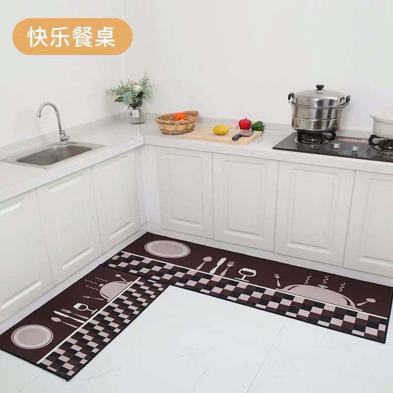 COMBO 2 THẢM BẾP CAO CẤP SIZE LỚN 80X 120 cm 50 X 80cm