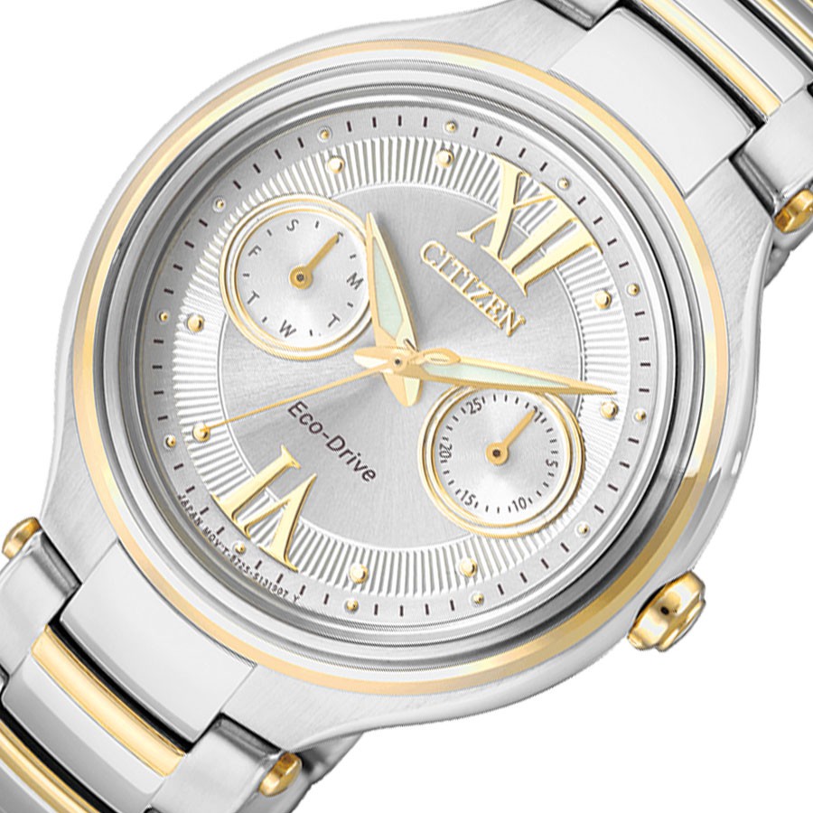 Đồng Hồ Nữ Citizen Dây Thép Không Gỉ FD4005-57A - Mặt Trắng (Sapphire)