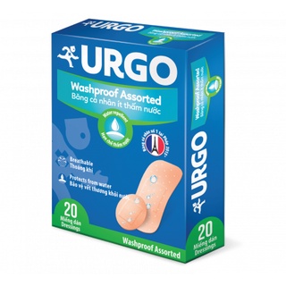 Băng cá nhân ít thấm nước Urgo Washproof