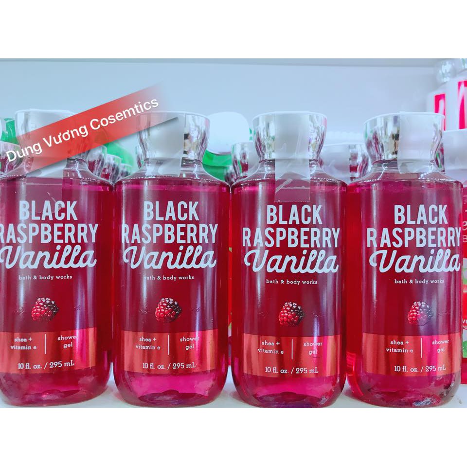 Sữa Tắm Bath & Body Works Mùi Black Raspberry Vanilla Shower Gel 295ml.