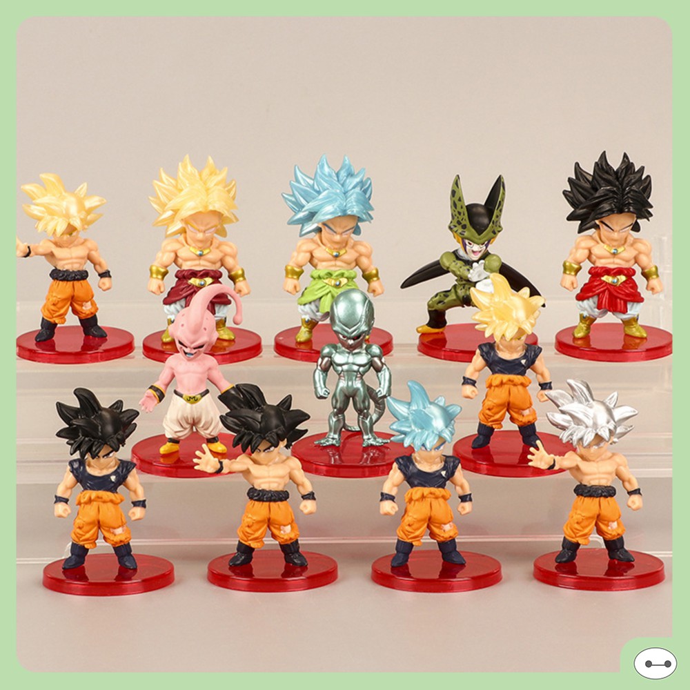 BỘ 21 MÔ HÌNH DRAGON BALL CHIBI 7CM