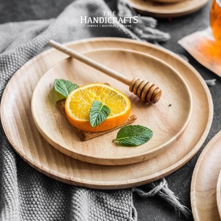 Khay gỗ đựng hoa quả decor siêu xinh hình tròn, chữ nhật, vuông Minnie279 - Đĩa gỗ đựng đồ ăn hoa quả - Lỗi 1 đổi 1