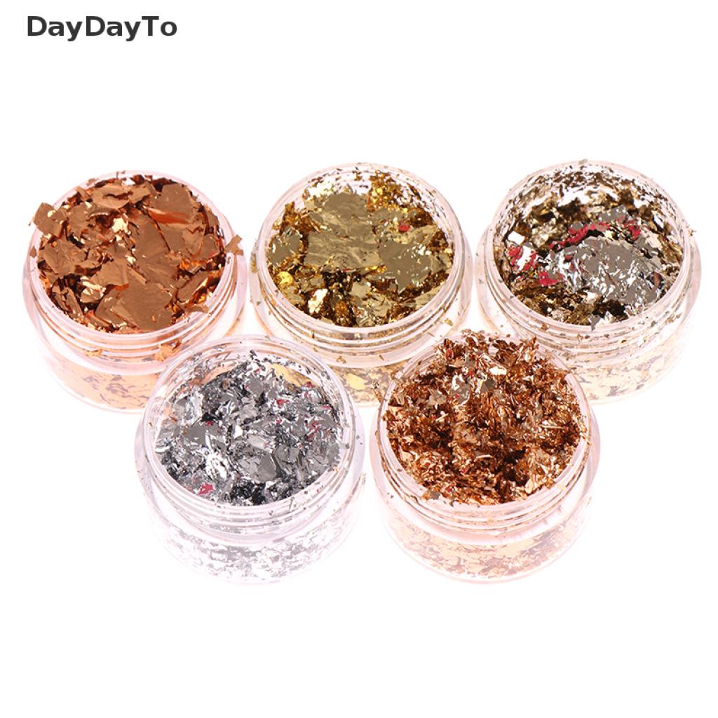 Khuôn Giấy Foil Vàng Hình Chiếc Lá Dùng Vẽ Móng Nghệ Thuật