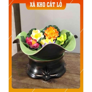 (SIÊU HOT - CHẬU THẢ SEN GIÁ RẺ) MUA BÁT PHONG THỦY GỐM SỨ ĐỂ SEN BÀY NƯỚC ĐẸP!