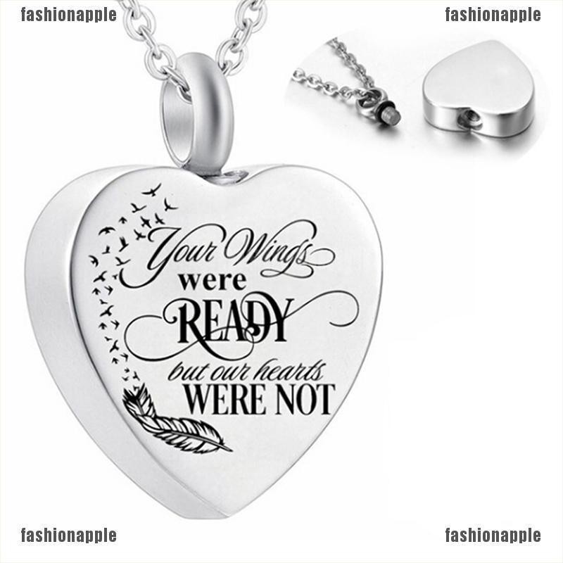 Vòng cổ Mặt Trái Tim Khắc Chữ Keepake