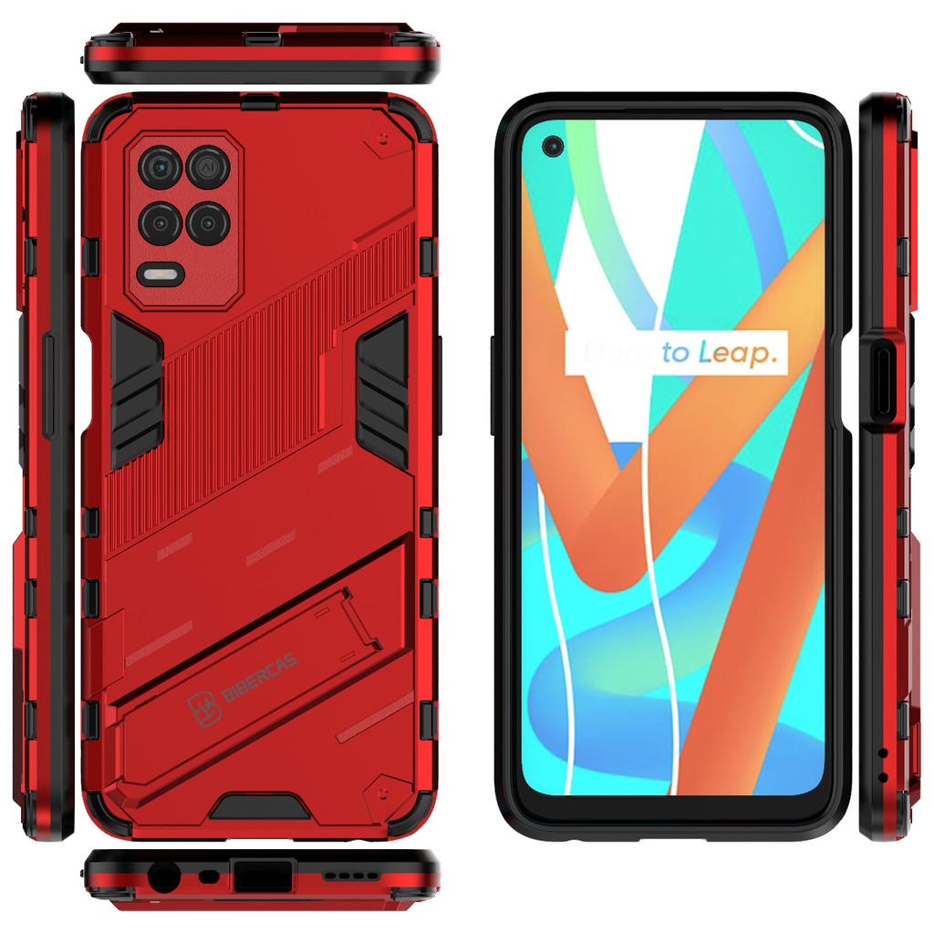 Ốp lưng Realme Q3 / Realme 8 5G / Realme V13 / Realme C55 Iron Man Ver 2 chống sốc giá đỡ xem phim