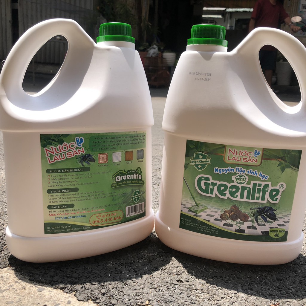 Nước giặt sinh học GREENLIFE 4 lít